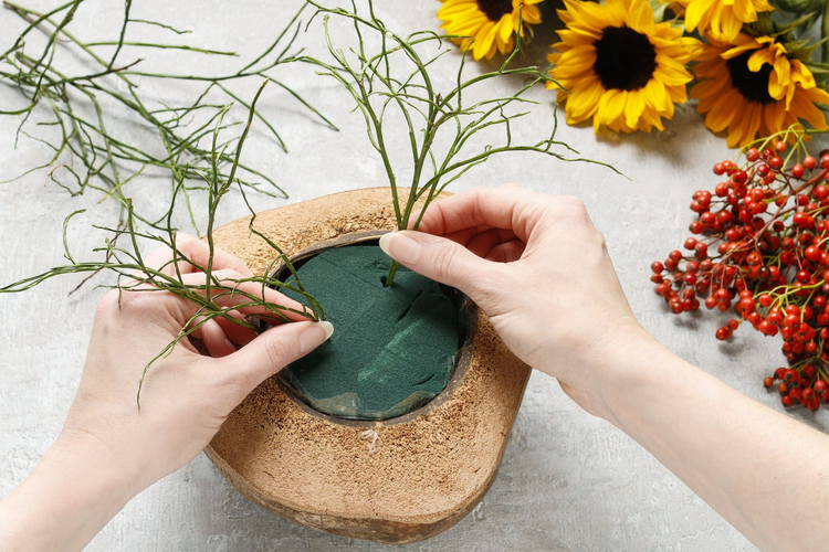 Round Floral Foam