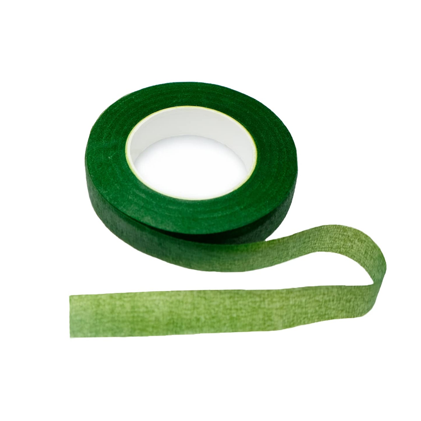 Dark Green Floral Tape 1/2 Inch – Professional Stem Wrap Tape for Floral Arrangements, Bouquets & Craft Projects (30 Yards Roll)