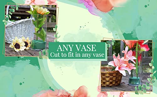 Floral foam blocks for DIY flower arrangements, usable in any vase for fresh or artificial flowers