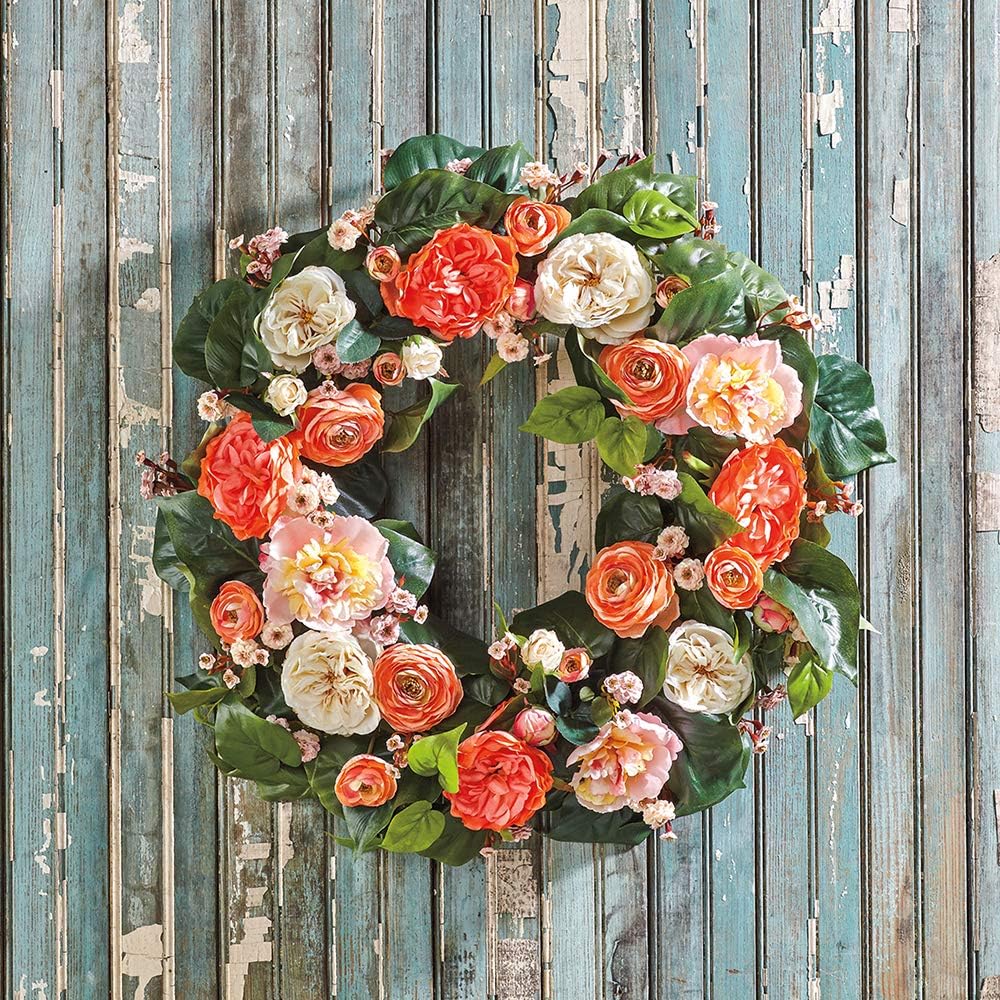 XPS Wreath Ring – Green Floral Arrangement Base for Wreaths & Decorations (1.4" × 9.8")