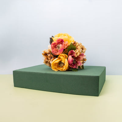 Large Floral Foam Base (15.7"L x 11.8"W x 3.1"H), Wet & Dry Floral Foam for Flower Arrangements & Crafts