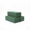 Pack of 3 Floral Foam Blocks (7.8” L x 3.5” W x 2.4” H), Green Foam for Flowers, Wet & Dry Use
