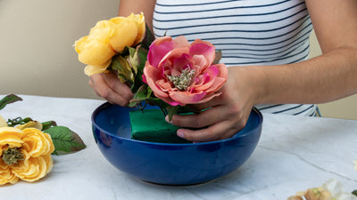 Bulk Pack of 48 Floral Foam Blocks (7.8” L x 3.5” W x 2.4” H), Wet & Dry Foam for Flower Arrangements