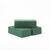 Pack of 3 Floral Foam Blocks (5.5”L x 3.1”W x 1.7”H) Wet & Dry Green Foam for Flowers and Crafts