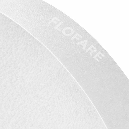 EPS Craft Foam Discs – White Polystyrene Foam Circles for Crafts, Decorations & Event Displays (1" × 5.8", 1" × 7.8", 1" × 9.9", 1" × 11.75")
